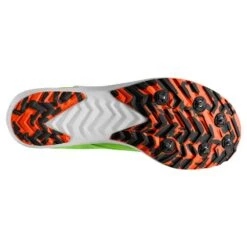 BROOKS Unisex Draft XC Spike - Green Grecko/Red Orange/White- Regular (D) -Optimal Shoe Store 100039 308 S Draft XC