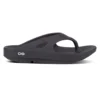 OOfos Unisex OOriginal Sandal - Black- Regular (D)