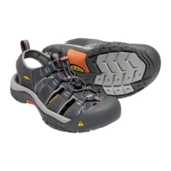 Keen Men's Newport H2 Sandal - India Ink/Rust - Regular (D) -Optimal Shoe Store 1001931 PPS large