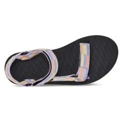 Teva Women's Original Universal Sandal - Retro Block Pastel Lilac -Optimal Shoe Store 1003987 RBPLL 5