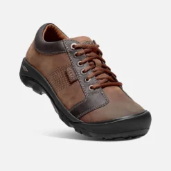 Keen Men's Austin Casual Shoes - Chocolate Brown- Regular (D) -Optimal Shoe Store 1007722 3Q PDP