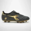 Diadora Men's Brasil #9 Italy LT+MDPU Soccer Shoe - Black/Gold