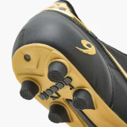 Diadora Men's Brasil #9 Italy LT+MDPU Soccer Shoe - Black/Gold -Optimal Shoe Store 101.178784 C0893 30 HR