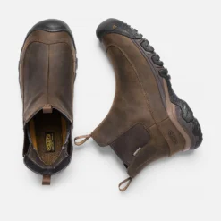 Keen Men's Anchorage III Waterproof Boot - Dark Earth/Mulch- Regular (D) -Optimal Shoe Store 1017790 PLD PDP