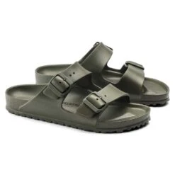 Birkenstock Arizona EVA Sandal - Khaki- Medium/Narrow -Optimal Shoe Store 1019152 pair