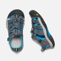 Keen Big Kids' Newport H2 Sandal - Magnet/Brilliant Blue -Optimal Shoe Store 1022839 PLD PDP 1