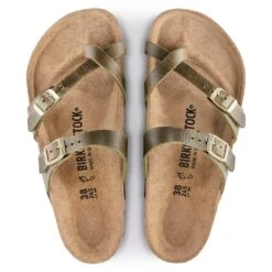 Birkenstock Women's Mayari Oiled Leather Sandal- Green Olive- Regular/Wide 11 Birkenstock Women's Mayari Oiled Leather Sandal- Green Olive- Regular/Wide -Optimal Shoe Store 1023209 top