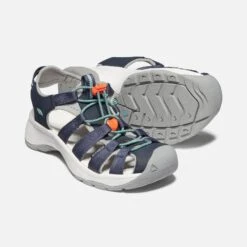 Keen Women's Astoria West Sandal - Navy/Beveled Glass- Regular (B) -Optimal Shoe Store 1023587 PPS PDP 1