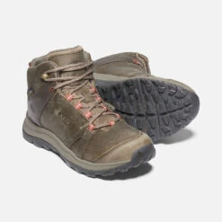 Keen Women's Terradora II Leather Mid Waterproof Boots - Brindle/Redwood - Regular (B) 10 Keen Women's Terradora II Leather Mid Waterproof Boots - Brindle/Redwood - Regular (B) -Optimal Shoe Store 1023728 PPS PDP