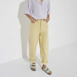 Birkenstock Women's Arizona Nubuck - Matcha- Medium/Narrow -Optimal Shoe Store 1024116 f look f