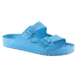 Birkenstock Women's Arizona EVA Sandal- Sky Blue- Medium/Narrow