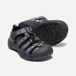 Keen Little Kids' Newport H2 Sandal - Steel Grey/Black -Optimal Shoe Store 1026268 PPS PDP 1