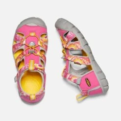 Big Kids' Seacamp II CNX Sandal - Multi/Keen Yellow -Optimal Shoe Store 1026320 PLD PDP 6dce4326 2af7 4b92 a63a 8aaf80b7e59a