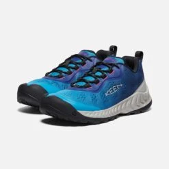 Keen Women's NXIS Speed Hiking Shoe- Fjord Blue/Ombre- Regular (B) -Optimal Shoe Store 1027201 PLA PDP