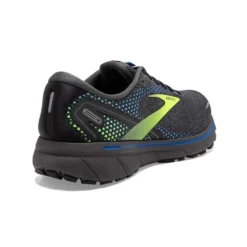 BROOKS Men's Ghost 14 Running Shoe- Black/Blue/Nightlife- Regular (D) -Optimal Shoe Store 110369 069 H Ghost 14