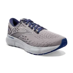BROOKS Men's Glycerin 20 Running Shoe - Alloy/Grey/Blue Depths - Regular (D) -Optimal Shoe Store 110382 070 A Glycerin 20