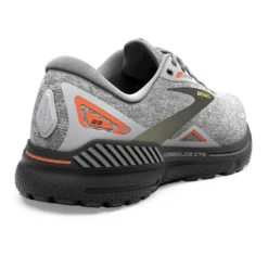 BROOKS Adrenaline GTS 23 (D) - Oyster/Black/Red Orange -Optimal Shoe Store 110391 017 H Adrenaline GTS 23