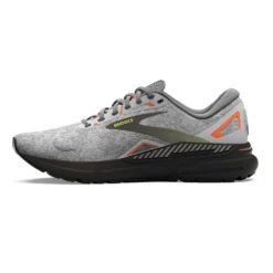 BROOKS Adrenaline GTS 23 (D) - Oyster/Black/Red Orange -Optimal Shoe Store 110391 017 M Adrenaline GTS 23
