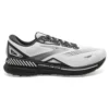 BROOKS Men's Adrenaline GTS 23 Running Shoe- Oyster/Ebony/Alloy- Regular (D)