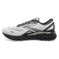 BROOKS Men's Adrenaline GTS 23 Running Shoe- Oyster/Ebony/Alloy- Regular (D) -Optimal Shoe Store 110391 065 M Adrenaline GTS 23