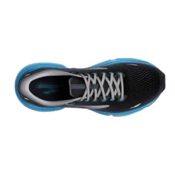 BROOKS Men's Ghost 15 Running Shoe- Black/Blackened Pearl/Blue- Regular (D) 9 BROOKS Men's Ghost 15 Running Shoe- Black/Blackened Pearl/Blue- Regular (D) -Optimal Shoe Store 110393 056 O Ghost 15