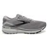 BROOKS Men's Ghost 15 Running Shoe - Alloy/Oyster/Black- Narrow (B)