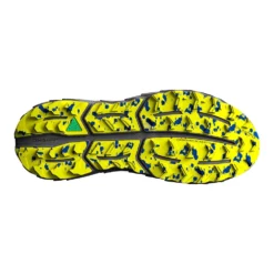 BROOKS Men's Cascadia 17 Trail Running Shoe - Blue/Surf The Web/Sulphur - Regular (D) -Optimal Shoe Store 110403 416 S Cascadia 17