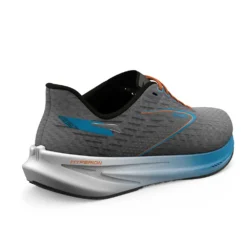 BROOKS Men's Hyperion Running Shoe - Grey/Atomic Blue/Scarlet - Regular (D) -Optimal Shoe Store 110407 020 H Hyperion