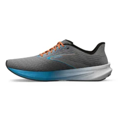 BROOKS Men's Hyperion Running Shoe - Grey/Atomic Blue/Scarlet - Regular (D) -Optimal Shoe Store 110407 020 M Hyperion