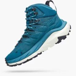 Hoka Women's Kaha 2 GTX Hiking Boot - Blue Coral/Blue Graphite - Regular (B) -Optimal Shoe Store 1123156 BCBGR 4 1