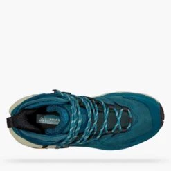 Hoka Women's Kaha 2 GTX Hiking Boot - Blue Coral/Blue Graphite - Regular (B) -Optimal Shoe Store 1123156 BCBGR 5 1