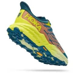 Hoka Men's Speedgoat 5 Trail Shoes - Blue Coral/Evening Primrose - Regular (D) -Optimal Shoe Store 1123157 BCEP 3
