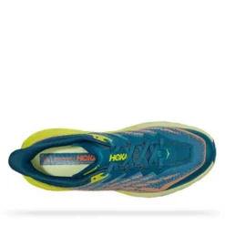 Hoka Men's Speedgoat 5 Trail Shoes - Blue Coral/Evening Primrose - Regular (D) -Optimal Shoe Store 1123157 BCEP 5