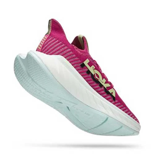 Hoka Women's Carbon X 3 Running Shoe- Festival Fuchsia/Black- Regular (B) 3 Hoka Women's Carbon X 3 Running Shoe- Festival Fuchsia/Black- Regular (B) - Image 3