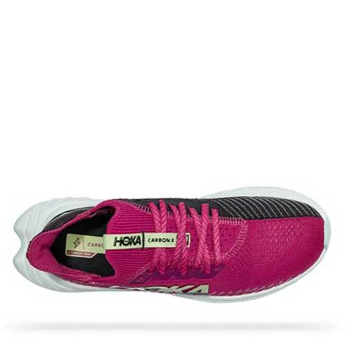 Hoka Women's Carbon X 3 Running Shoe- Festival Fuchsia/Black- Regular (B) 5 Hoka Women's Carbon X 3 Running Shoe- Festival Fuchsia/Black- Regular (B) - Image 5