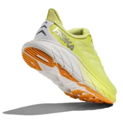 Hoka Women's Arahi 6 Running Shoe - Citrus Glow/White - Regular (B) -Optimal Shoe Store 1123195 CGWHT 4