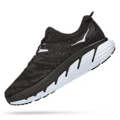 Hoka Men's Gaviota 4 Running Shoe - Black/White - Regular (D) -Optimal Shoe Store 1123198 BWHT 4