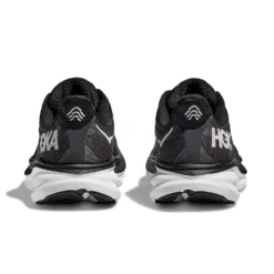 Hoka Men's Clifton 9 Running Shoe - Black/White -Optimal Shoe Store 1127895 BWHT 5