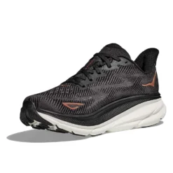 Hoka Women's Clifton 9 Running Shoe - Black/Copper - Wide (D) 10 Hoka Women's Clifton 9 Running Shoe - Black/Copper - Wide (D) -Optimal Shoe Store 1127896 BCPPR 3