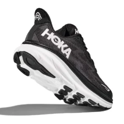 Hoka Men's Clifton 9 Running Shoe- Black/White - Wide (2E) -Optimal Shoe Store 1127896 BWHT 4 59524f32 019b 449c 9200 86ed5a12aebe