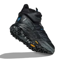 Hoka Men's Speedgoat 5 Mid GTX Running Shoe - Black/Black -Optimal Shoe Store 1127918 BBLC 4