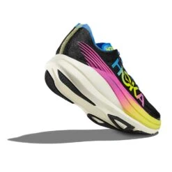 Hoka Unisex Rocket X 2 Running Shoe - Black/Multi - Regular (D) -Optimal Shoe Store 1127927 BKML 4