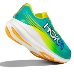 Hoka Unisex Rocket X 2 Running Shoe - Ceramic/Evening Primrose - Regular (D) -Optimal Shoe Store 1127927 CEPR 4