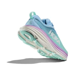 Hoka Women's Bondi 8 Running Shoe - Airy Blue/Sunlit Ocean - Regular (B) -Optimal Shoe Store 1127952 ABSO 4