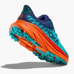 Hoka Women's Challenger ATR 7 Trail Running Shoe - Ceramic/Vibrant Orange - Regular (B) -Optimal Shoe Store 1134498 CVOR 4