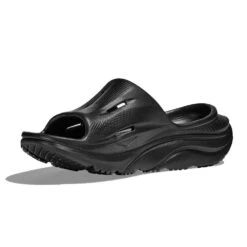 Hoka Unisex Ora Recovery Slide 3 - Black/Black -Optimal Shoe Store 1135061 BBLC 3