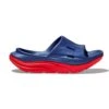 Hoka Unisex Ora Recovery Slide 3 - Bellwether Blue/Red Alert - Regular (D)