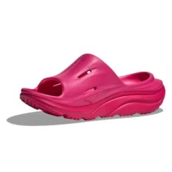 Hoka Unisex Ora Recovery Slide 3 - Pink Yarrow/Pink Yarrow -Optimal Shoe Store 1135061 PYPY 3