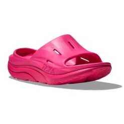 Hoka Unisex Ora Recovery Slide 3 - Pink Yarrow/Pink Yarrow -Optimal Shoe Store 1135061 PYPY 6