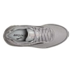 BROOKS Women's Addiction Walker Suede - Alloy/Oyster/Peach- Wide (D) -Optimal Shoe Store 120308 007 o addiction walker suede womens supportive shoe